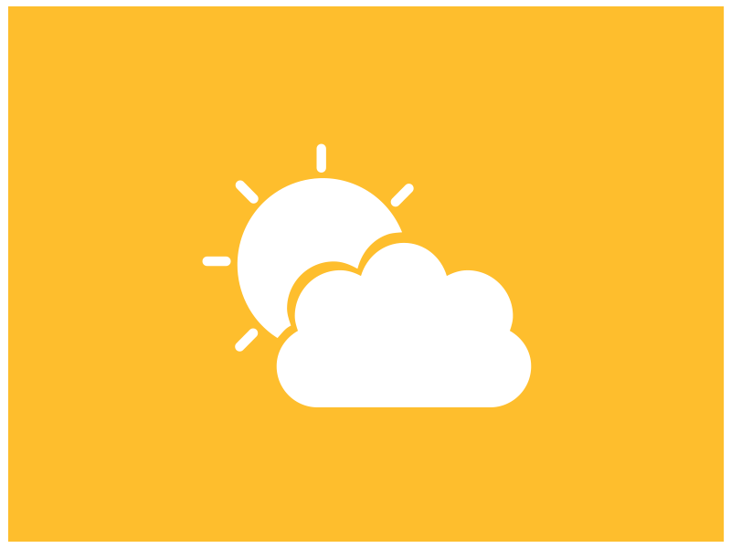 Simulación de meteorología real